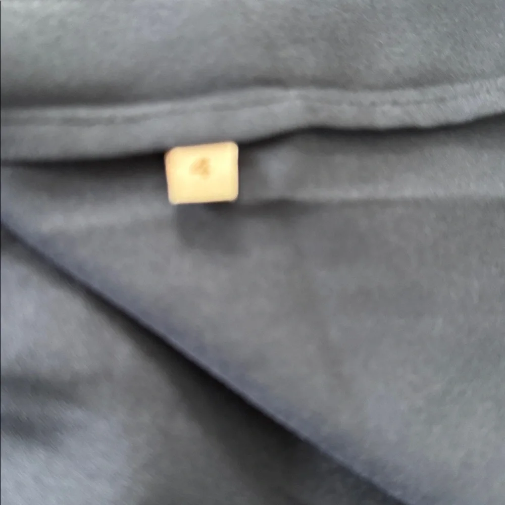 Ted Baker Zemi Pearl Printed Long Sleeve Mini Dress Dark Blue 3 US 8 - Picture 11 of 12